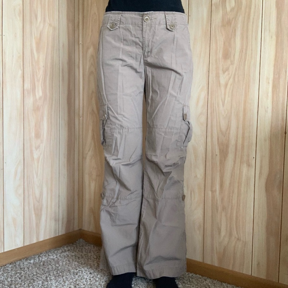 Y2K Low Rise Convertible Capri Hiking Pants